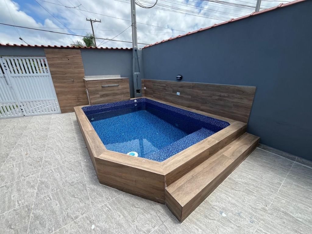 Casa com 2 dormitórios à venda, 77 m² por R$ 440.000 - Balneário Marazul - Itanhaém/SP