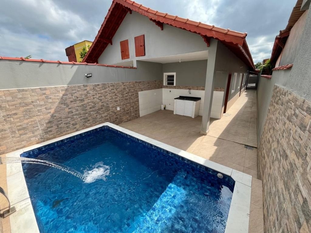 Casa com 3 dormitórios à venda, 97 m² por R$ 410.000,00 - Flórida Mirim - Mongaguá/SP